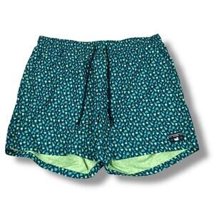 Southern Marsh Swim Trunks Shorts Men’s 3X Blue Green Tequila Salt Lime Cocktail